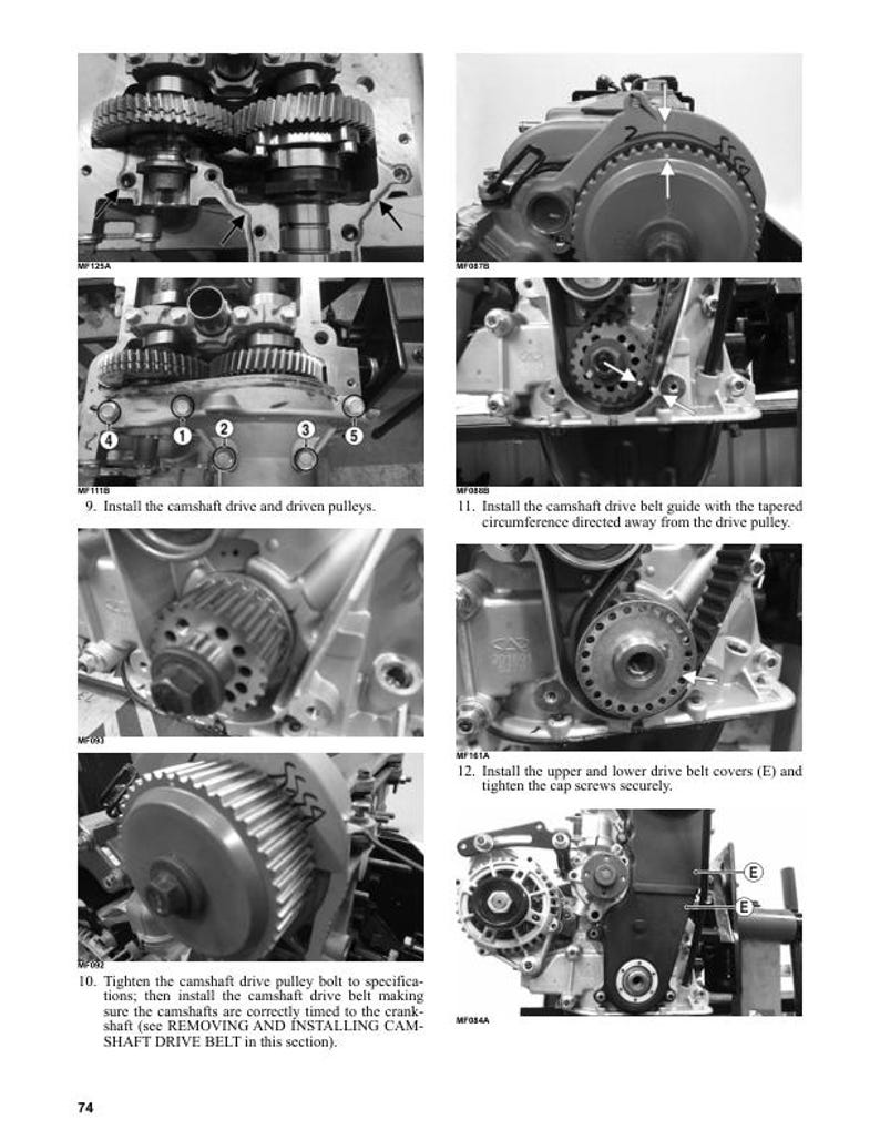 Tracker Offroad 800 SX UTV Service Manual service manual preview page 11