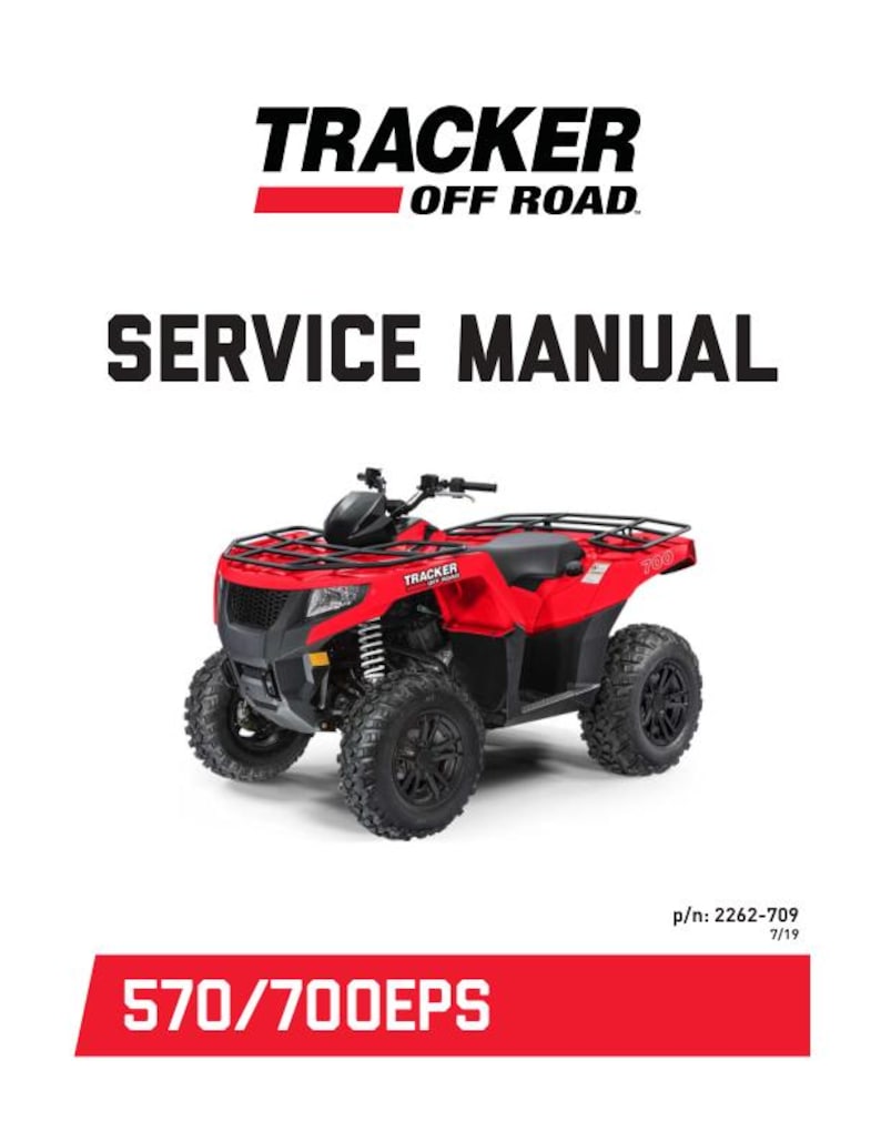 Tracker Off Road 570 & 700 EPS Service Manual service manual preview page 2