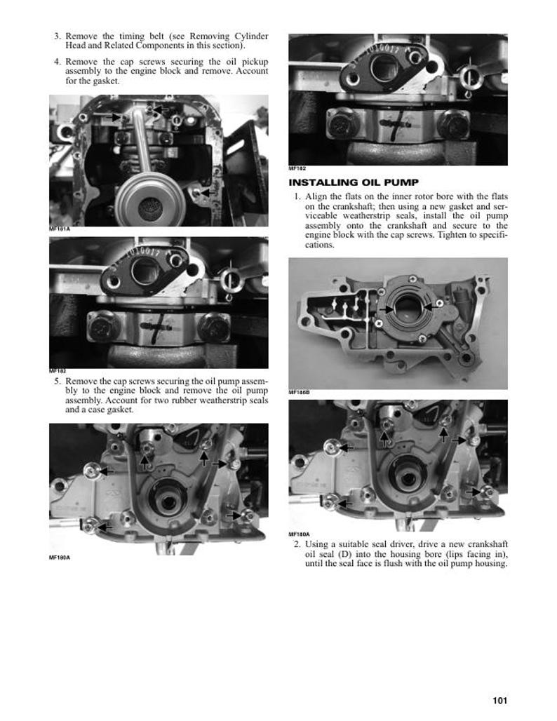 Tracker Offroad 800SX Crew Service Manual service manual preview page 5