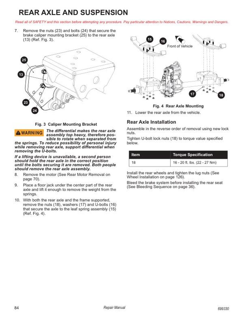 Tracker Offroad EV 72V Electric UTV Service Manual service manual preview page 4