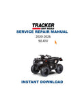 Tracker Offroad 90 ATV Service Manual PDF service repair manual cover