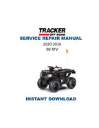Tracker Offroad 90 ATV Service Manual PDF service repair manual cover