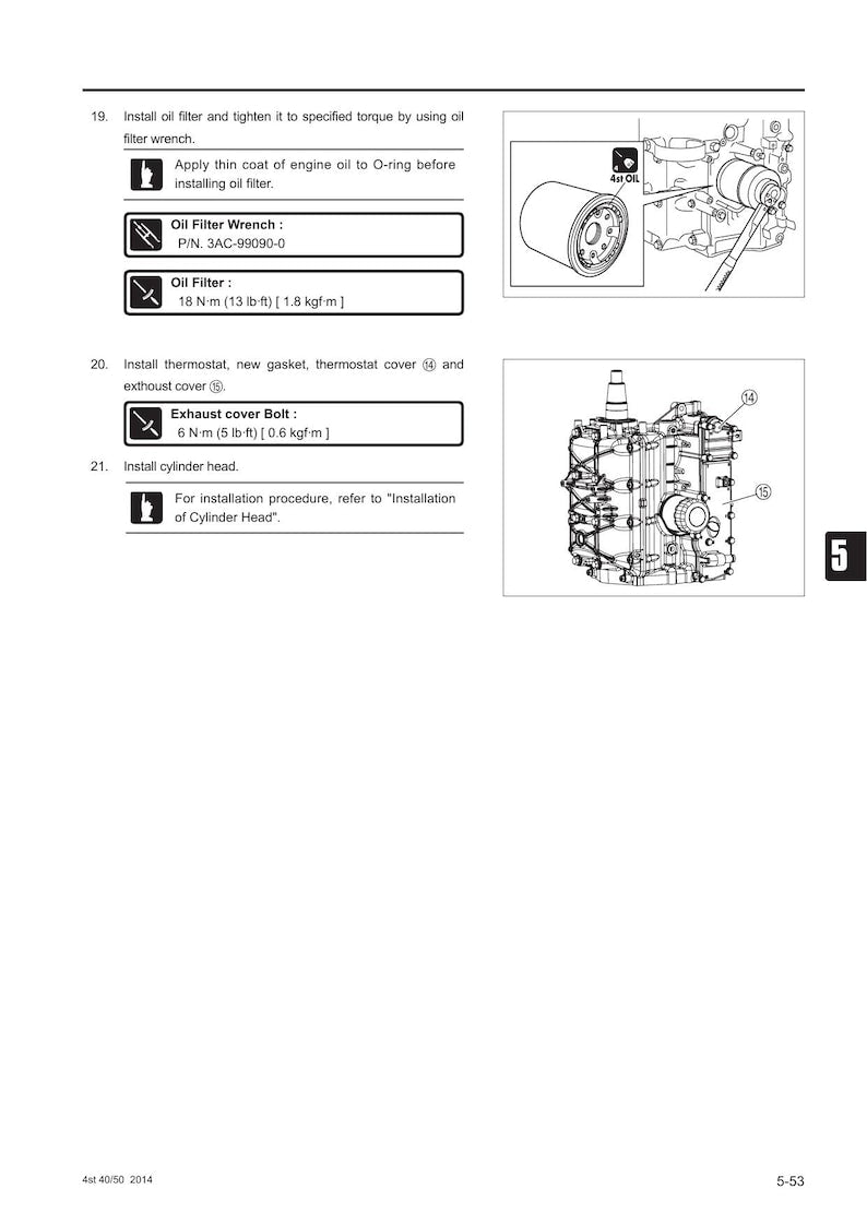 Tohatsu MFS 40 50 A Service Manual service manual preview page 8