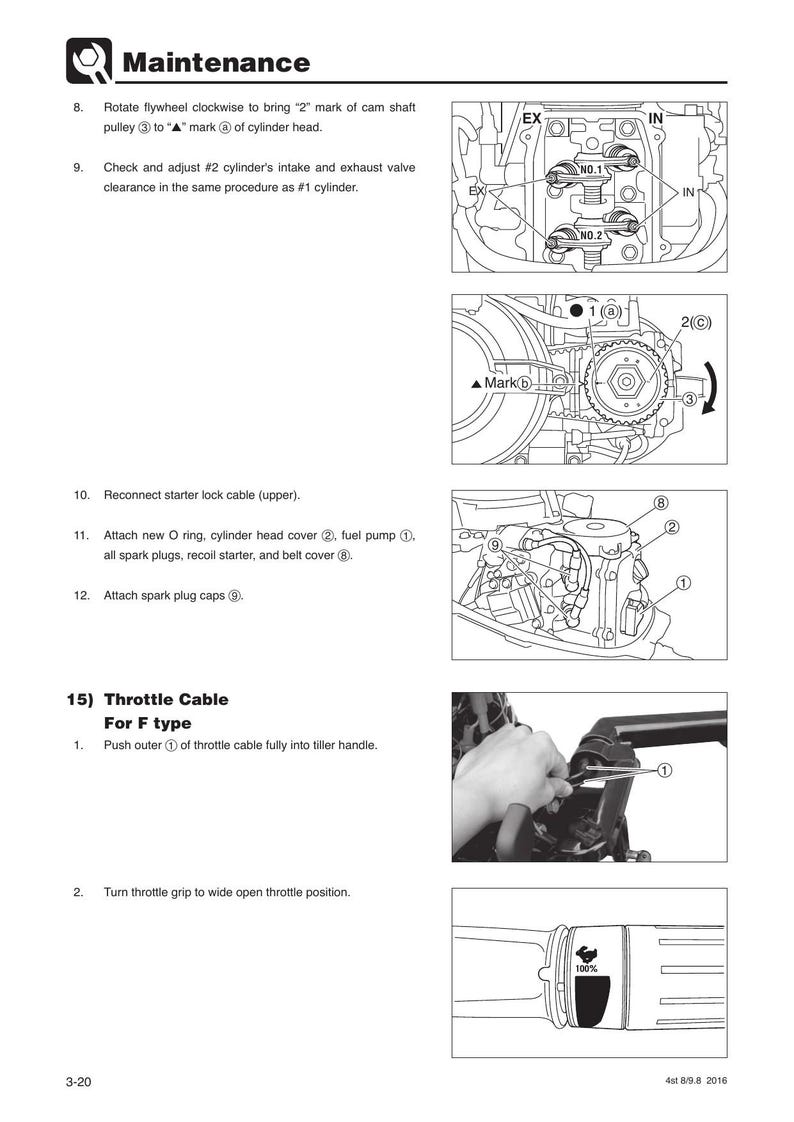 Tohatsu MFS 8 9.8B Service Manual 2016-2020 Outboard Motor service manual preview page 9