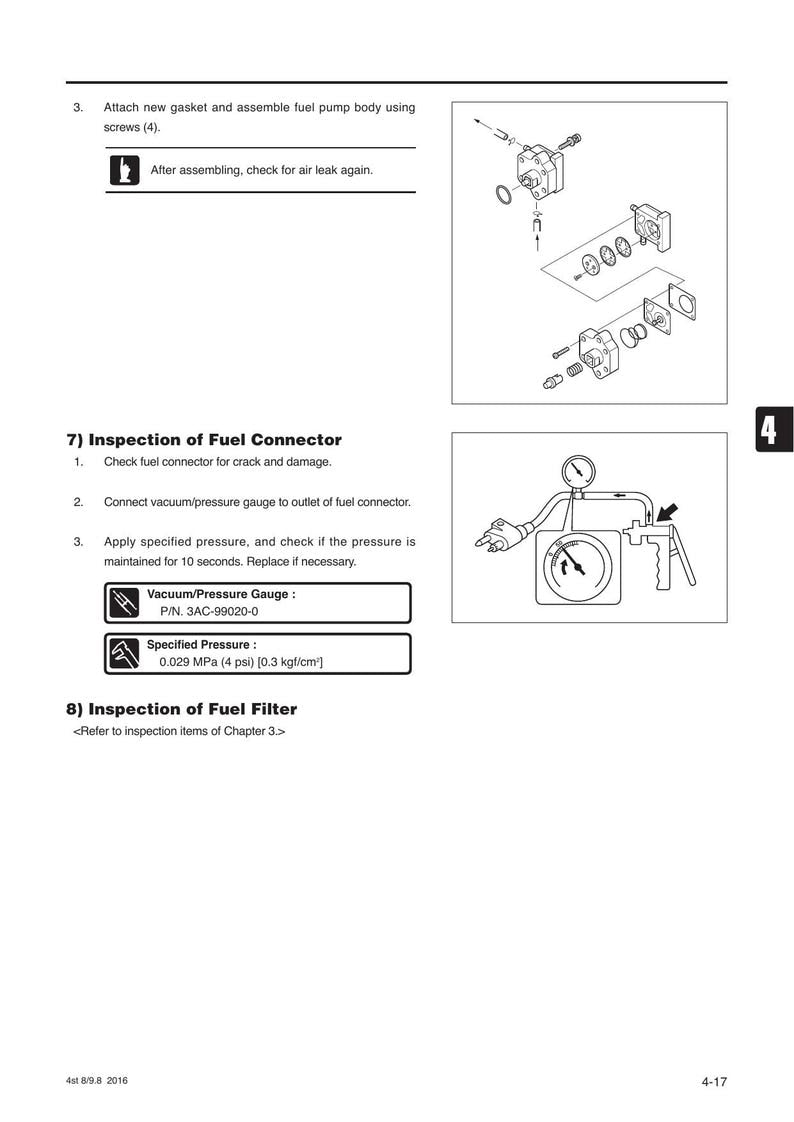 Tohatsu MFS 8 9.8B Service Manual 2016-2020 Outboard Motor service manual preview page 10
