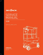 Skyjack SJ20 Vertical Mast Lift Service Manual 2021-2025 service manual preview page 2