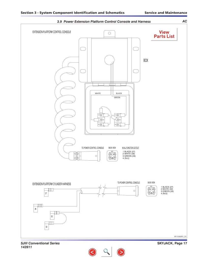 Skyjack SJIII Scissor Lift Service Manual 2013-2017 SJ3220 SJ3226 sj4620 service manual preview page 4