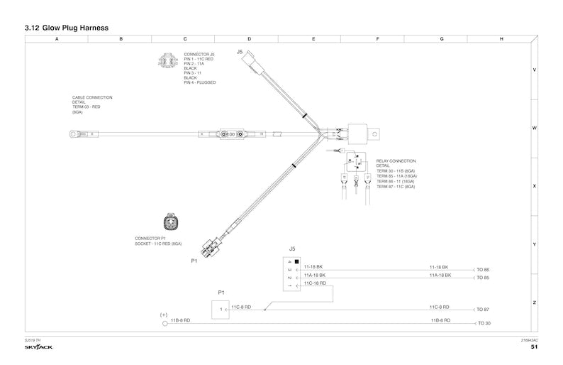 Skyjack SJ519 TH Telehandler Service Manual service manual preview page 4