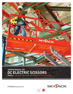 Skyjack SJIII DC Electric Scissors Service Manual service manual preview page 2