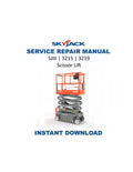 Skyjack SJIII 3215 3219 Service Manual PDF service repair manual cover