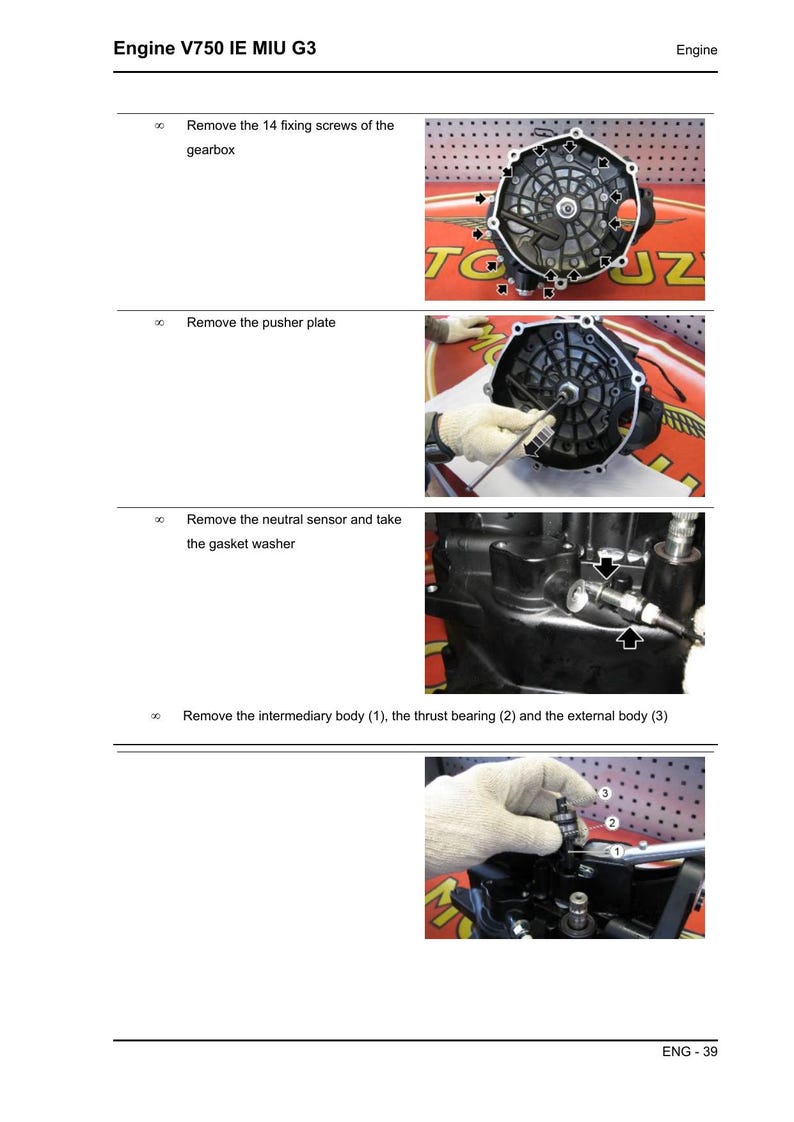 Moto Guzzi V7 V750 IE MIU G3 Service Manual service manual preview page 5