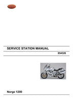 Moto Guzzi Norge 1200 Service Manual 2006-2010 Motorcycle service manual preview page 2