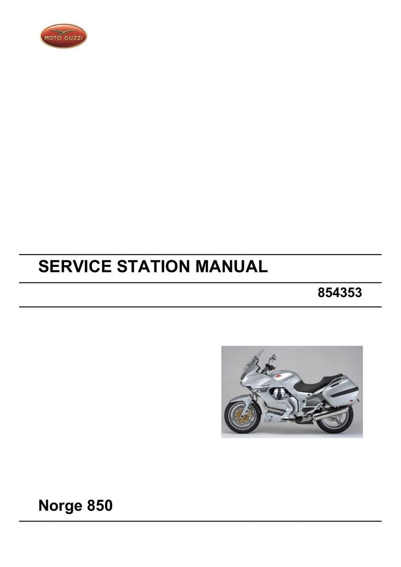 Moto Guzzi Norge 850 Service Manual service manual preview page 2