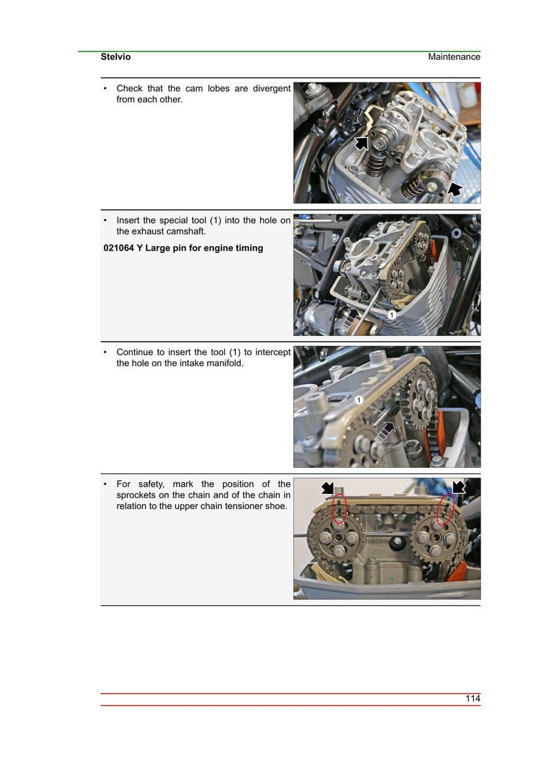 Moto Guzzi Stelvio Service Manual service manual preview page 3