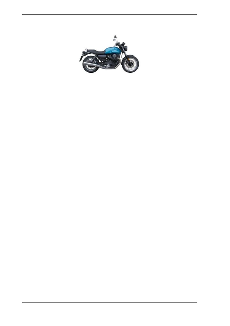 Moto Guzzi V7 E5 Stone Special Service Manual service manual preview page 8