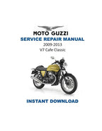 Moto Guzzi V7 Cafe Classic Service Manual PDF service repair manual cover