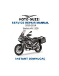 Moto Guzzi Stelvio 4V 1200 Service Manual PDF service repair manual cover