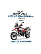Moto Guzzi V85TT Service Manual PDF service repair manual cover