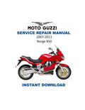 Moto Guzzi Norge 850 Service Manual PDF service repair manual cover