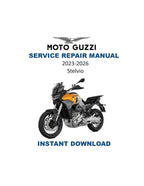 Moto Guzzi Stelvio Service Manual PDF service repair manual cover