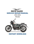 Moto Guzzi Nevada Service Manual PDF service repair manual cover