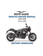 Moto Guzzi Griso 1100 Service Manual PDF service repair manual cover