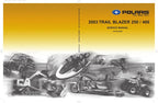 Polaris Trail Blazer 250 400 Service Manual service manual preview page 2