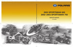 Polaris Sportsman 600 700 Service Manual service manual preview page 2