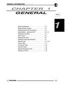 Polaris Sportsman 700 800 EFI Service Manual 2005-2009 ATV service manual preview page 6