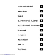 Polaris Ranger 700 4x4 Crew 6x6 Service Manual 2009-2013 UTV service manual preview page 4