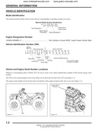Polaris Sportsman 850 Service Manual 2011-2015 ATV XP X2 Touring service manual preview page 3