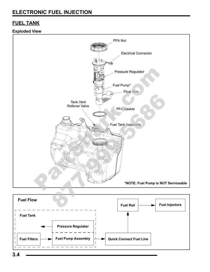 Polaris Sportsman XP 850 Service Manual 2009-2013 ATV EPS service manual preview page 8