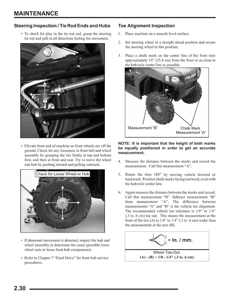 Polaris Ranger RZR 800 Service Manual 2009-2013 UTV service manual preview page 8