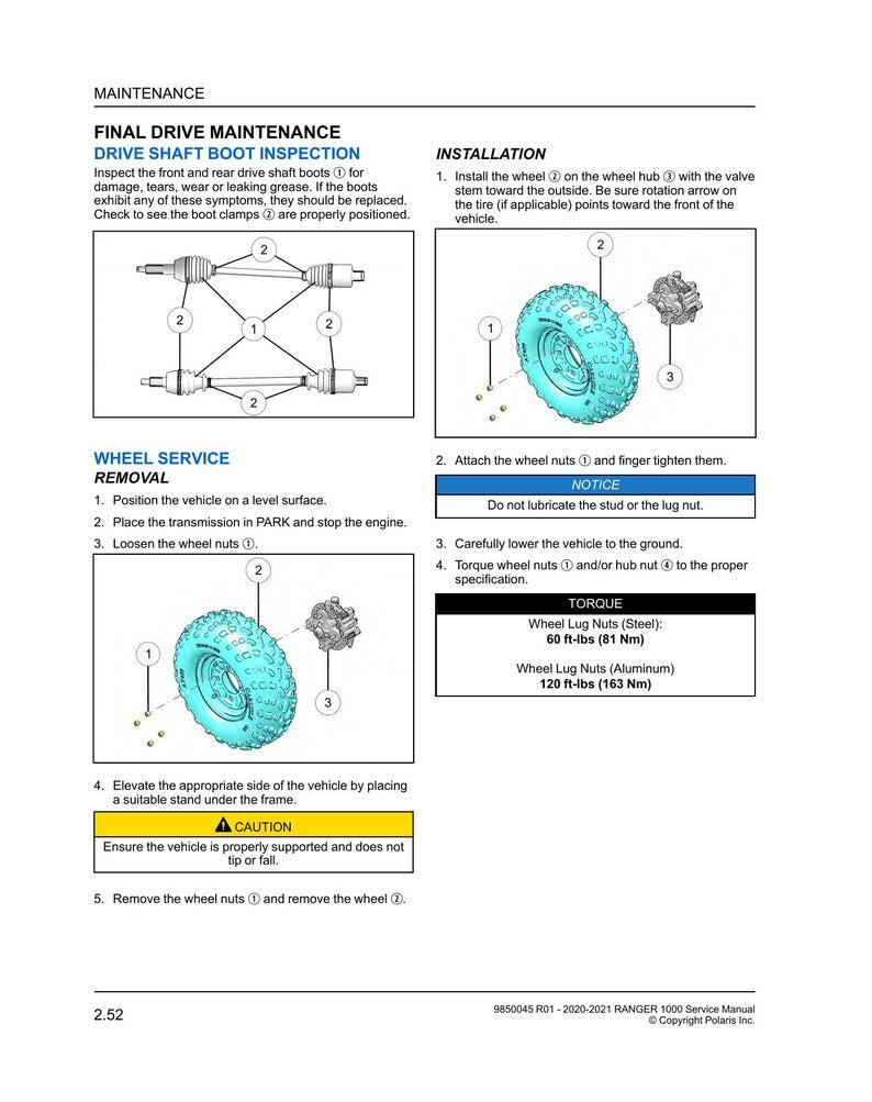 Polaris Ranger 1000 Service Manual service manual preview page 3