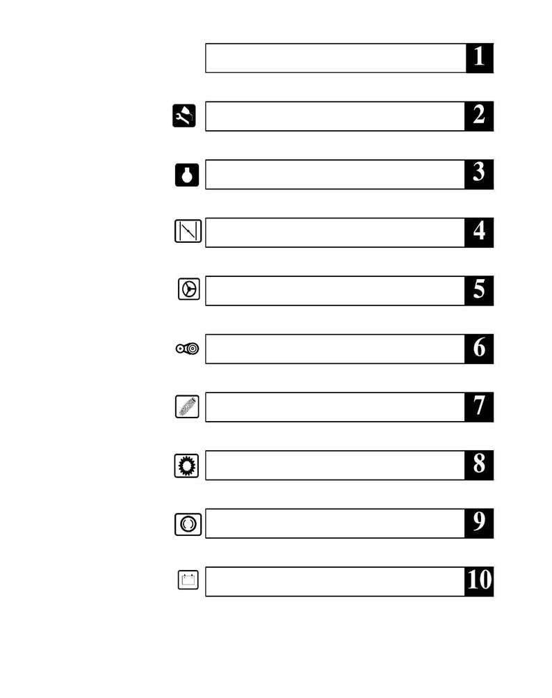 Polaris Sportsman 400 500 Service Manual service manual preview page 3