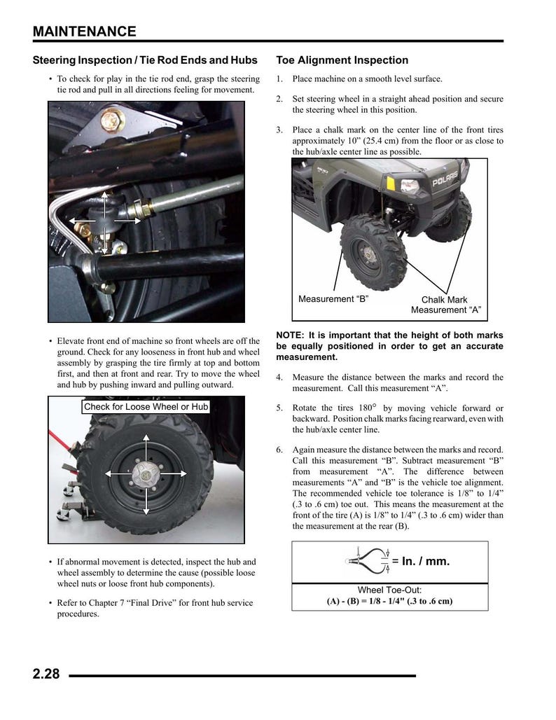 Polaris Ranger RZR Service Manual service manual preview page 7