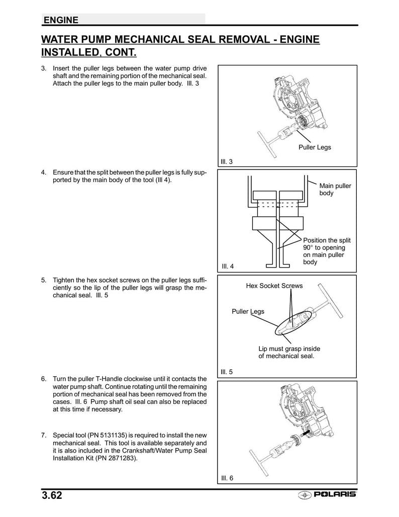 Polaris Sportsman 400 500 Service Manual 2001-2005 ATV service manual preview page 10