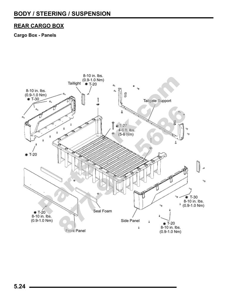 Polaris Ranger 700 4x4 Crew 6x6 Service Manual 2009-2013 UTV service manual preview page 11