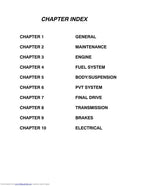 Polaris Trail Boss 330 Service Manual service manual preview page 6