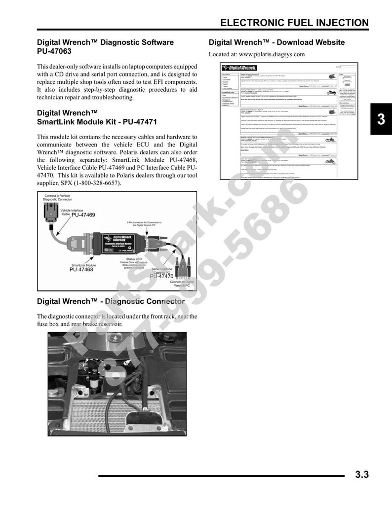 Polaris Sportsman XP 550 Service Manual 2009-2013 ATV service manual preview page 5