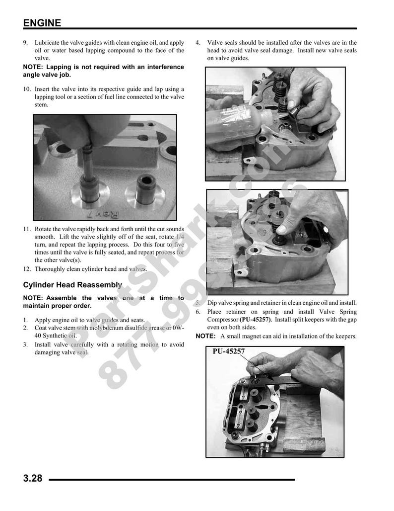 Polaris Sportsman 6x6 800 EFI Service Manual 2009-2013 ATV service manual preview page 9