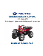Polaris ATVs Trail Blazer Sportsman Magnum Scrambler Service Manual PDF service repair manual cover