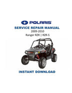 Polaris Ranger RZR RZR S Service Manual 2009-2010 UTV PDF service repair manual cover