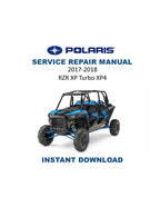 Polaris RZR XP Turbo XP4 Service Manual PDF service repair manual cover