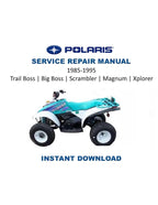 Polaris ATV Trail Boss Big Boss Service Manual PDF service repair manual cover