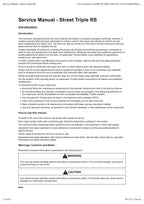 Triumph Street Triple RS Service Manual service manual preview page 10