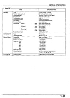 Honda CR80R CR85R Service Manual service manual preview page 7