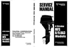 Tohatsu MFS 8 9.8A3 4 Stroke Outboard Service Manual service manual preview page 2