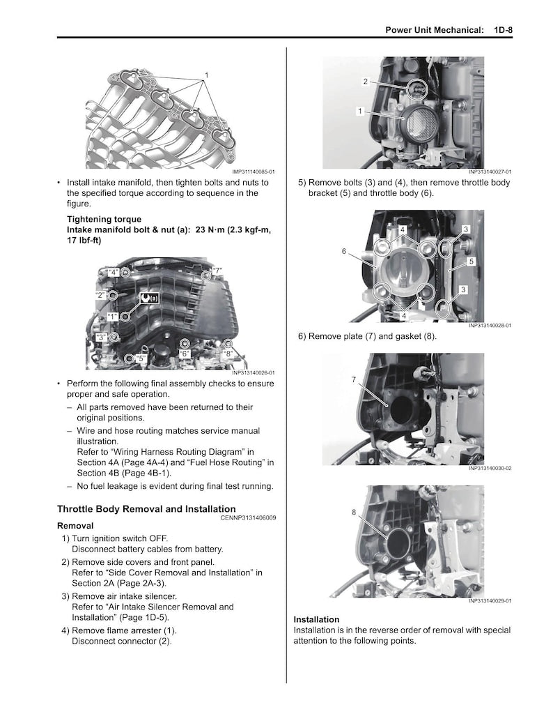 Suzuki DF115B DF140B Outboard Service Manual 2021-2025 service manual preview page 3