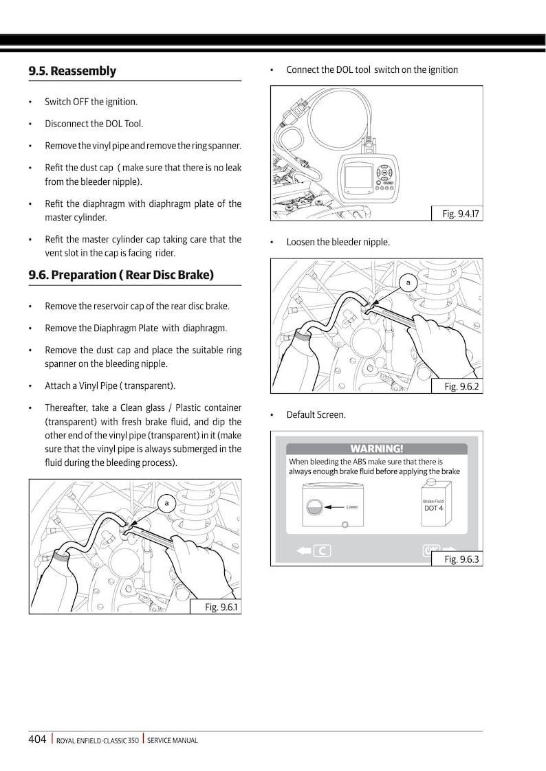 Royal Enfield Classic 350 Service Manual 2021-2025 Motorcycle service manual preview page 6